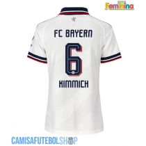 Camisa de time de futebol Bayern Munich Joshua Kimmich #6 Replicas 2º Equipamento Feminina 2026-27 Manga Curta